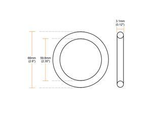 thickness 1mm select inside dia, material, pack Gasket outside diameter 42mm 