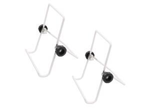 2 Pcs Mason Jar Seed Sprouting Stands Metal Sprouting Holder White