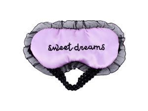 Home Lace Decor Night Sleeping Rest Eyes Shade Cover Mask Eyepatch Light Purple Home Lace Decor Night Sleeping Rest Eyes Shade Cover Mask Eyepatch Light Purple