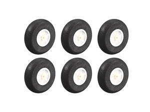RC Airplane Wheels - 6PCS RC Airplane Aircraft Sponge Wheels 2.75 Inch x 0.14 Inch