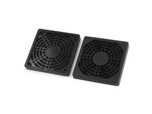 Cooling Fan Plastic Dust Filter Mesh Guard Grill Protector 80mm x 80mm 2Pcs Cooling Fan Plastic Dust Filter Mesh Guard Grill Protector 80mm x 80mm 2Pcs