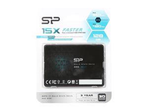 Silicon Power Ace A55 2.5 128GB SATA III 3D TLC Internal Solid State Drive (SSD) SU128GBSS3A55S25AE