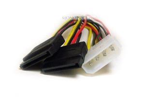 SATA Serial ATA Splitter Power Cable(1 X 5.25 to 2 15 pin SATA power connecto... SATA Serial ATA Splitter Power Cable(1 X 5.25 to 2 15 pin SATA power connecto...