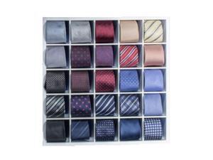 Gulfe 25 Cube 4" x 4" Tie Organizer Mountable Fits Men's Ties Belts Socks Scarves Display Cabinet Closet Storage Gulfe 25 Cube 4" x 4" Tie Organizer Mountable Fits Men's Ties Belts Socks Scarves Display Cabinet Closet Storage