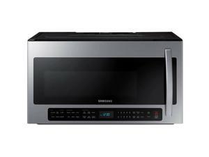 Samsung 2.1 Cu. Ft. Fingerprint Resistant Stainless Steel Over The Range Microwave With Sensor Cooking (ME21R7051SS/AA) 