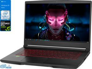 MSI GF65 Gaming Notebook, 15.6" 144Hz FHD Display, Intel Core i7-9750H Upto 4.5GHz, 32GB RAM, 2TB NVMe SSD, NVIDIA GeForce RTX 2060, HDMI, Wi-Fi, Bluetooth, Windows 10 Home MSI GF65 Gaming Notebook, 15.6" 144Hz FHD Display, Intel Core i7-9750H Upto 4.5GHz, 32GB RAM, 2TB NVMe SSD, NVIDIA GeForce RTX 2060, HDMI, Wi-Fi, Bluetooth, Windows 10 Home