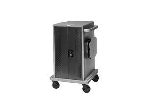 Bretford 36 Unit Chromebook Cart w/Doors w/Casters Back Panel CDWCHROME36 Bretford 36 Unit Chromebook Cart w/Doors w/Casters Back Panel CDWCHROME36