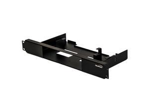 650mm NavePoint Sliding Rack Vented Server Shelf 1U 19 Inch 4 Post Rack Mount 25.50 Inches Deep