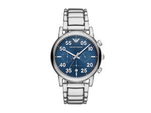 Emporio Armani Men's 51mm Steel Bracelet & Case Quartz Blue Dial Watch AR11132 Emporio Armani Men's 51mm Steel Bracelet & Case Quartz Blue Dial Watch AR11132