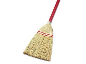 Boardwalk Lobby/Toy Broom Corn Fiber Bristles 39" Wood Handle Red/Yellow 12 Boardwalk Lobby/Toy Broom Corn Fiber Bristles 39" Wood Handle Red/Yellow 12