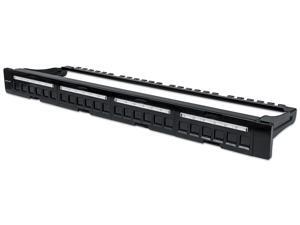 Intellinet 1U Rackmount Blank Patch Panel With Pre-Numbered Port. Removable Cabl Intellinet 1U Rackmount Blank Patch Panel With Pre-Numbered Port. Removable Cabl
