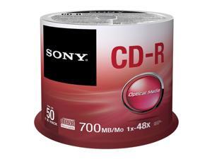 Sony 50Cdq80sp 80Min/700Mb 50Pk Cdr 48X Sony 50Cdq80sp 80Min/700Mb 50Pk Cdr 48X
