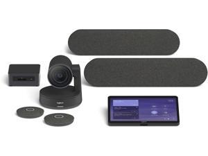 Logitech Room Solutions for Microsoft Teams include everything you need to build out conference rooms with one or two di Logitech Room Solutions for Microsoft Teams include everything you need to build out conference rooms with one or two di