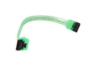6 inch SATA3 SATA III 6Gb/s Serial ATA DATA cable w/ latch Locking (90 Degree to 180 Degree) for Hard Drive Disk HDD / SSD - UV Green 6 inch SATA3 SATA III 6Gb/s Serial ATA DATA cable w/ latch Locking (90 Degree to 180 Degree) for Hard Drive Disk HDD / SSD - UV Green
