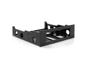 3.5 to 5.25 Floppy to Optical Drive Bay Mounting Bracket Converter for Front Panel,Internal Hub,Card Reader,Fan Speed controller