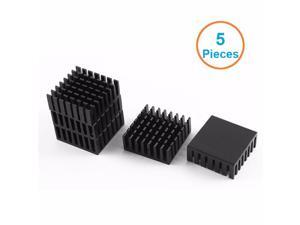 5pcs/lot Black Aluminum Fin 28x28x11mm Electronic Cooling Radiator Heatsink for CPU,GPU Graphics Video Card,1W LED dissipator 5pcs/lot Black Aluminum Fin 28x28x11mm Electronic Cooling Radiator Heatsink for CPU,GPU Graphics Video Card,1W LED dissipator