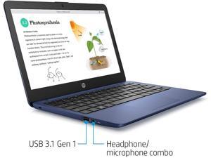 HP Stream 11-ak0010nr 11.6" Laptop Celeron N4000 4GB 32GB eMMC W10s Royal Blue