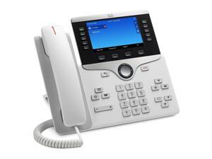 Cisco IP Phone 8841 White / Manufacturer Part Number: CP-8841-W-K9= / 2 year warranty Cisco IP Phone 8841 White / Manufacturer Part Number: CP-8841-W-K9= / 2 year warranty