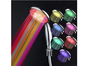 Bathroom LED Light 7 Colors-changing Shower Head Showerhead Water Powered SDS-A24 Bathroom LED Light 7 Colors-changing Shower Head Showerhead Water Powered SDS-A24