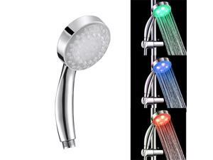 RGB Colorful LED Shower Head Handheld Temperature Sensor Light Shower Head No Battery Bathroom Accessories SDS-A25 RGB Colorful LED Shower Head Handheld Temperature Sensor Light Shower Head No Battery Bathroom Accessories SDS-A25