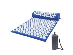 Massager Cushion Massage Yoga Mat Acupressure Relieve Stress Back Body Pain Spike Mat Acupuncture Massage Yoga Mat with Pillow Massager Cushion Massage Yoga Mat Acupressure Relieve Stress Back Body Pain Spike Mat Acupuncture Massage Yoga Mat with Pillow