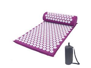 Massager Cushion Massage Yoga Mat Acupressure Relieve Stress Back Body Pain Spike Mat Acupuncture Massage Yoga Mat with Pillow Massager Cushion Massage Yoga Mat Acupressure Relieve Stress Back Body Pain Spike Mat Acupuncture Massage Yoga Mat with Pillow