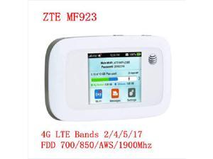 Support America & Canada 150Mbps ZTE MF923 Pocket 4G Modem WiFi Router Mobile Sim Card