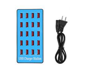 USB Smart Charger 20 Ports USB Hub Fast Charging Station Power Adapter Universal for Phone iPhone 8 Plus X iPad Huawei USB Smart Charger 20 Ports USB Hub Fast Charging Station Power Adapter Universal for Phone iPhone 8 Plus X iPad Huawei