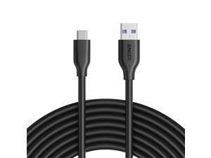 Anker USB C Cable, Powerline USB 3.0 to USB C Charger Cable (10ft) with 56k Ohm Pull-up Resistor for Samsung Galaxy Note 8, S8, S8+, S9, Oculus Quest, Sony XZ, LG V20 G5 G6, HTC 10 and More