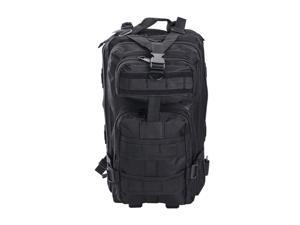 28L Hiking Camping Outdoor Sport Backpack 600D Oxford Travel Military Bag Black