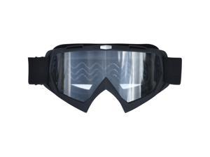 AHR GOG01 Motorcycle Helmet Goggles Dirt Bike Motocross Riding Glasses Bendable ATV Goggles over Glasses Clear Lens