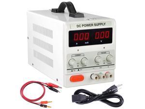110V AC 30V 10A DC Power Supply Precision Variable Digital Adjustable w/ Cable