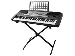 Electronic Piano Beginner Keyboard 61 Key Music Key Board Piano With X Stand