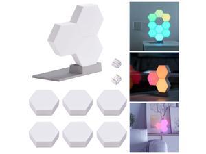 LifeSmart WiFi Smart LED Light Kit Splicing 9 Block Base 16 Million Color Work w/ Alexa Google Decor LifeSmart WiFi Smart LED Light Kit Splicing 9 Block Base 16 Million Color Work w/ Alexa Google Decor