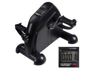 Mini Pedal Exerciser w/ LCD Display Indoor Leg/Arm Stationary Exercise Bike Fitness Machine Mini Pedal Exerciser w/ LCD Display Indoor Leg/Arm Stationary Exercise Bike Fitness Machine