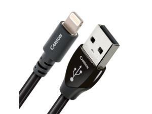Audioquest Carbon Digital-Audio USB Cable - USB A to Lightning Connector - 0.75M Audioquest Carbon Digital-Audio USB Cable - USB A to Lightning Connector - 0.75M