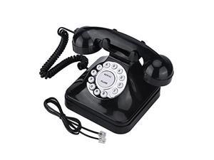 Vision or Hearing Impaired Seniors and Elderly People LATNEX EMF Protection and Safe Landline Corded Telephone Home Black Phone Used by Electromagnetic Sensitive Individuals