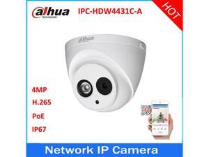 Dahua IPC-HDW4431C-A HD 4MP PoE Built-in Mic IR Dome Network Security IP Camera Dahua IPC-HDW4431C-A HD 4MP PoE Built-in Mic IR Dome Network Security IP Camera