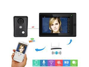 Wired/Wireless Wifi Video Door Phone Doorbell Intercom Entry System With 7inch Monitor Screen+ IR COMS Outdoor Camera Hot Sale Wired/Wireless Wifi Video Door Phone Doorbell Intercom Entry System With 7inch Monitor Screen+ IR COMS Outdoor Camera Hot Sale