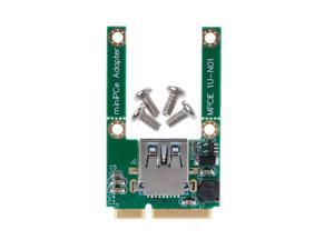1 Set Mini PCI-E PCI-Express Card To USB 2.0 Male Converter Adapter Card USB 2.0 to Mini PCI E Adapter Converter With Screws 1 Set Mini PCI-E PCI-Express Card To USB 2.0 Male Converter Adapter Card USB 2.0 to Mini PCI E Adapter Converter With Screws