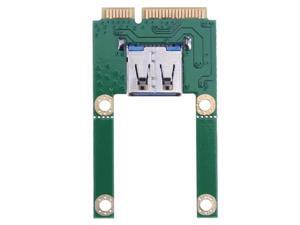 ALLOYSEED Laptop Mini PCI-E To USB Adapter Expansion Card PCI Express Slot To USB 2.0 Interface Converter Adapter Riser Cards ALLOYSEED Laptop Mini PCI-E To USB Adapter Expansion Card PCI Express Slot To USB 2.0 Interface Converter Adapter Riser Cards