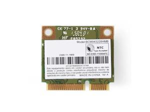 Dual Band 300Mbps Broadcom BCM43224 BCM943224HMS PCI-E Wifi Card FRU 60Y3251