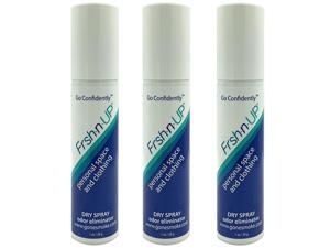 Frsh n Up Hair and Clothing Dry Spray Odor Eliminator (1 oz) 3 Pack Frsh n Up Hair and Clothing Dry Spray Odor Eliminator (1 oz) 3 Pack