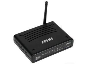 MSI Black 150Mbps Wireless Home Router (RG310EX) - NEW MSI Black 150Mbps Wireless Home Router (RG310EX) - NEW