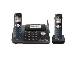 AT&T TL88102BK + (1) TL88002BK Dect 6.0 2-Line Cordless Phone System AT&T TL88102BK + (1) TL88002BK Dect 6.0 2-Line Cordless Phone System