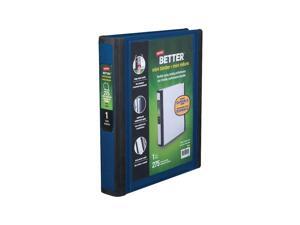 Staples Better Mini 1-Inch D 3-Ring View Binder Blue (20942) 924443 Staples Better Mini 1-Inch D 3-Ring View Binder Blue (20942) 924443