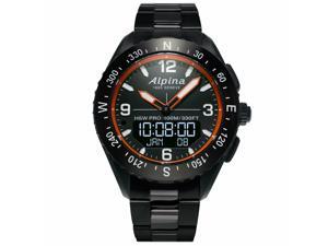 Alpina AL-283LBO5AQ6B Men's AlpinerX HSW Smartwatch, Black Alpina AL-283LBO5AQ6B Men's AlpinerX HSW Smartwatch, Black