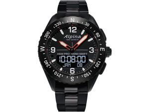 Alpina AL-283LBB5AQ6B Men's AlpinerX HSW Bracelet Smartwatch, Black Alpina AL-283LBB5AQ6B Men's AlpinerX HSW Bracelet Smartwatch, Black