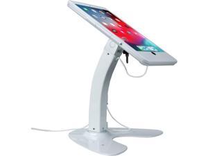 CTA Digital PAD-ASKW10 Dual Security Kiosk Stand with Locking Case and Cable for 10.2-Inch iPad (White)
