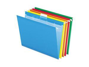 Pendaflex Colored Reinforced Hanging Folders 1/5 Tab Letter Asst 25/Box 42592 Pendaflex Colored Reinforced Hanging Folders 1/5 Tab Letter Asst 25/Box 42592